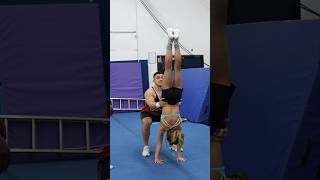 this was impressive AF sportshorts acro cheer stunts workout fitness cheerleading [upl. by Aztiray]