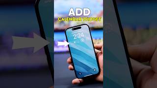 ADD New Calendar Widget on iPhone Lockscreen🔥 [upl. by Rusel119]