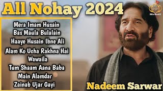 Nadeem Sarwar All Nohay 2024  Nohay Playlist  All New Nohay Playlist [upl. by Enicul968]