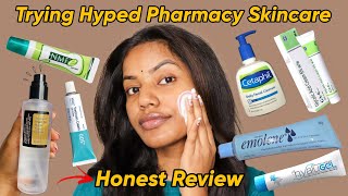 I Tried Hyped Indian Pharmacy Skincare  Under 500 😱 [upl. by Herrmann626]