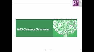 5J Everything you wanted to know about the IMS Catalogue but were afraid to ask [upl. by Mushro577]