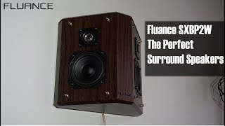 Best Surround Speakers Fluance SXBP2W Bipolar Surrounds Unboxing and First Thoughts [upl. by Inalem377]