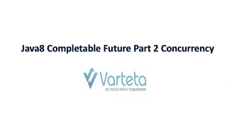 Java8  CompletableFuture  Part 2  Concurrency supplyAsync [upl. by Ael]