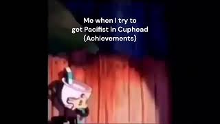 My reaction on trying to get Pacifist in Cuphead [upl. by Einned]