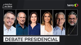 Acompanhe o debate entre os candidatos à Presidência da República [upl. by Ahsenyl]