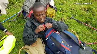 Joshua Kimkung  Full Movie 10 years of age climbing Mt Kenya [upl. by Aiyot]