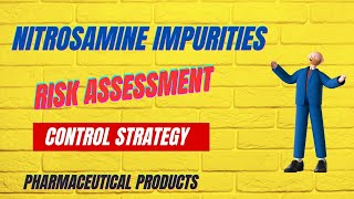 NITROSAMINE IMPURITIES I RISK ASSESSMENT I CONTROL STRATEGY [upl. by Gretna]