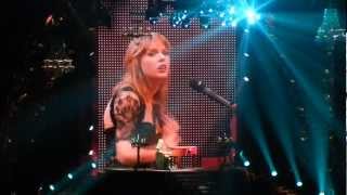 Taylor Swift LIVE  All Too Well  Prudential Center NJ 2013 [upl. by Pernell761]