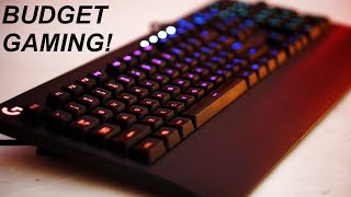 Logitech G213 Prodigy RGB Gaming Keyboard Review Within the Budget [upl. by Ecnesse685]