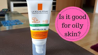 La Roche Posay Anthelios XL Anti Shine Review [upl. by Weingartner803]