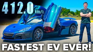 Rimac Nevera review Worlds fastest EV with 258mph top speed [upl. by Gustave]