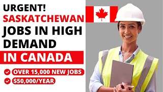 10 Jobs Urgently in Demand in Saskatchewan Canada  Apply Now [upl. by Bjorn]