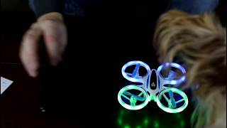 SUPER BRIGHT LIGHTS Altitude Hold Illuminated Drone AWESOME  TheRcSaylors [upl. by Torrence666]