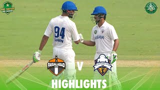 Full Highlights  Faisalabad vs Karachi Whites  Day 1  Final  QeAT 202324  PCB  M1U1A [upl. by Joletta933]