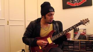 How to play Demise Of Sanity by Black Label Society Guitar Solo Lesson wtabs [upl. by Nylevol]