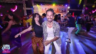 Anichi Perez amp Cristina Nas  salsa social dancing  CSSF Rovinj [upl. by Nino]