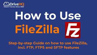 How To Use FileZilla FTP client  Connect to FTP FTPS and SFTP servers [upl. by Simetra]