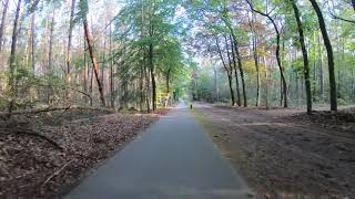 4K  Fiets route door de Leuvenumse bossen Van Elspeet naar Harderwijk [upl. by Nnaycart]