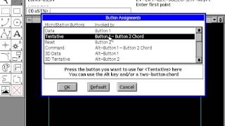 11 MicroStation v5 3D Basics Button Assignments Tentative Button Delta Value Icon [upl. by Aihsiym860]