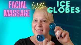 Unlocking Radiant Skin Lymphatic Drainage with Ice Globes for Women Over 50 [upl. by Dyrraj]