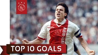 TOP 10 GOALS  Jari Litmanen [upl. by Ymmac]