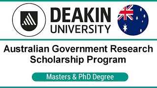 Deakin University Scholarship 202425 in Australia  Fully Funded  No IELTS amp application fee [upl. by Summers]