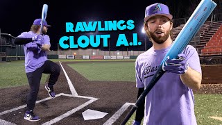 Hitting with the 2024 Rawlings CLOUT AI  BBCOR Baseball Bat Review vs Rawlings Icon amp LS Atlas [upl. by Leugim255]