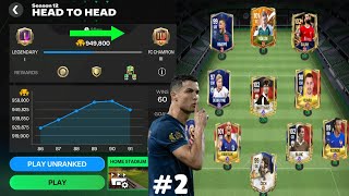 Grinding H2H Rival Divisi Mencoba Untuk Bisa Meraih FC Champion Di FC MOBILE 2 [upl. by Orv]