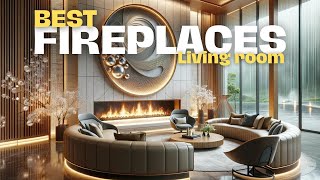 Creative and Modern Fireplaces for Living Room and Lobby [upl. by Naejamron]