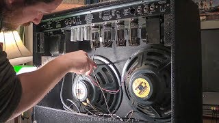 How To Fender Twin Reverb Speaker Replacement [upl. by Leggat]