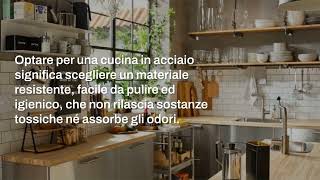 Cucine in acciaio quali sono i vantaggi e le soluzioni IKEA da non perdere [upl. by Ahsiuqram814]