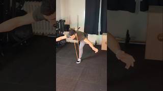 Arabesques avec élastique  proprioception et renfo fessiersischios [upl. by Sabba]