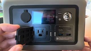 ALLPOWERS 299Wh 600W Portable Power Station Review [upl. by Oniger]