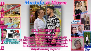 Davetiye Mustafa amp Mirem 22122024 Yili Almanya [upl. by Adall]