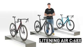 Litening AIR C68X 2023  CUBE Bikes Official [upl. by Airyk]