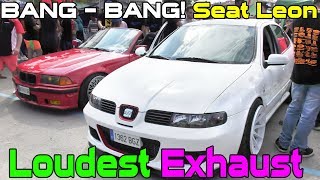 LOUD CAR EXHAUST  Brutal sound 💥 in the Worlds loudest exhaust contest 🔉 [upl. by Eelrehpotsirhc]