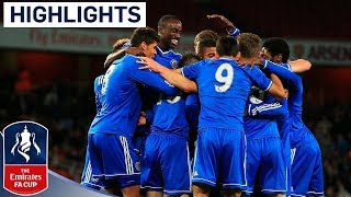 ARSENAL VS CHELSEA 01 Goals and highlights FA Youth Cup Semi Final Second Leg [upl. by Scherle515]