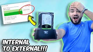 PiBOX India  SSD amp HDD Docking Station USB 30 Review Convert Internal Hard Disk to EXTERNAL [upl. by Wenona716]