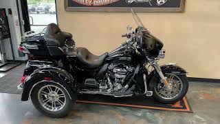 2020 HarleyDavidson Tri Glide in Vivid BlackFLHTCUTG [upl. by Animrelliug]