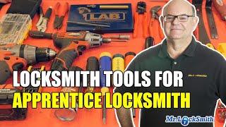 Locksmith Tools for the Apprentice Locksmith 2024 [upl. by Lenna]