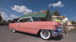 1956 Cadillac Sedan de Ville  Chrome Cruiser  Pacific Coral with Ivory Top [upl. by Aniakudo]