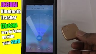 JXCHAI Bluetooth Tracker Review  Cheap KeyItem Finder [upl. by Kokaras]