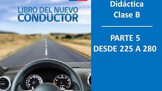 Cuestionario CONASET Libro del Nuevo Conductor Clase B Parte 5 [upl. by Sucirdor]