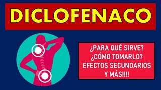 🔴 DICLOFENACO  PARA QUÉ SIRVE EFECTOS SECUNDARIOS MECANISMO DE ACCIÓN Y CONTRAINDICACIONES [upl. by Acnaib]