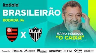 FLAMENGO X ATLÉTICO AO VIVO NA ITATIAIA  REACT DO BRASILEIRÃO [upl. by Anastasie]