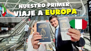 Nuestro primer VIAJE a EUROPA [upl. by Eben58]