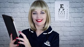 ASMR Medical Centre Registration and Health CheckUp with Nurse [upl. by Ivatts]