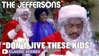 George Is Santa Claus ft Sherman Hemsley  The Jeffersons [upl. by Ettore]