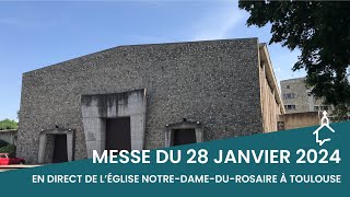 Messe du 28 janvier 2024 – Le Jour du Seigneur [upl. by Circosta]