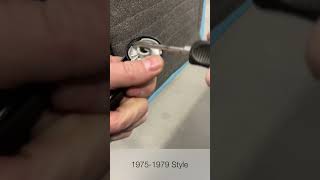 VW Window Crank Installation made easy  with JBugscom [upl. by Akoyin]